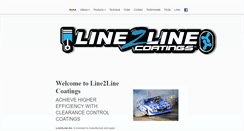 Desktop Screenshot of line2linecoatings.com